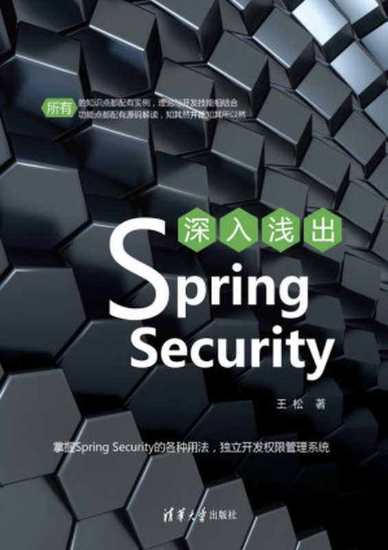 深入浅出Spring Security（王松）（清华大学出版社 2021）