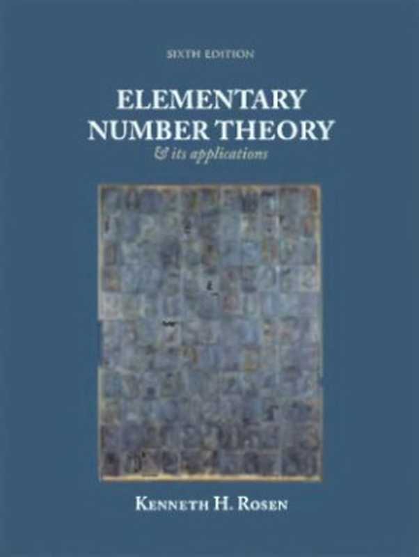 Elementary number theory（Kenneth H. Rosen）（Pearson 2011）