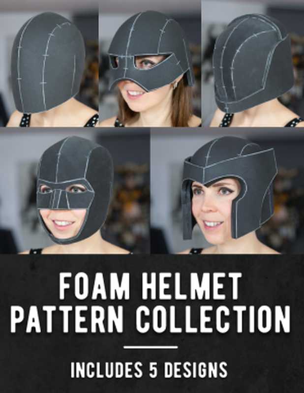 Foam Helmet Pattern Collection（Kamui Cosplay）