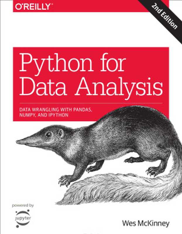 Python for Data Analysis（Wes McKinney）（2017）