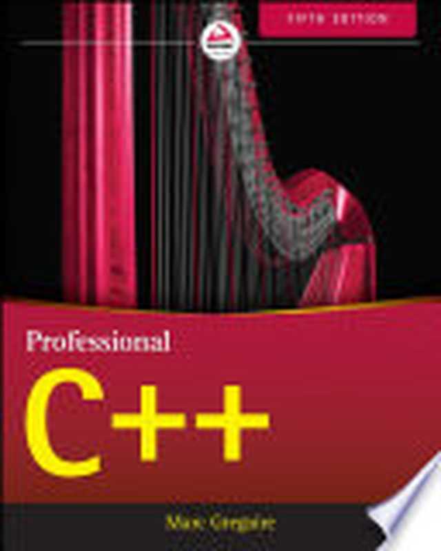 Professional C++（Marc Gregoire）（John Wiley & Sons 2021）