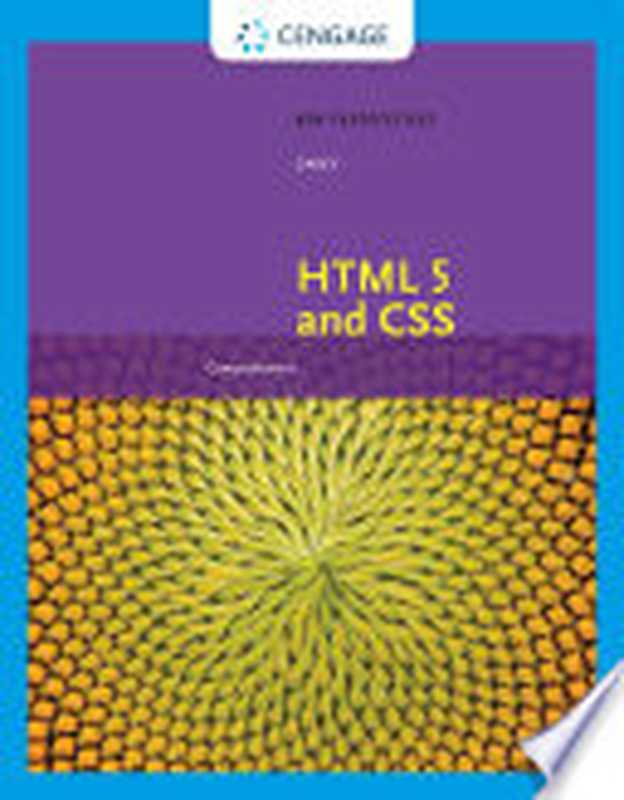 New Perspectives on HTML 5 and CSS： Comprehensive（Patrick M. Carey）（Cengage Learning 2020）