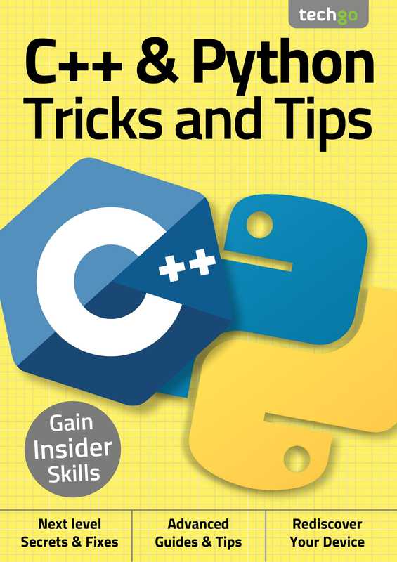 C++ & Python Tricks and Tips - September 2020（Techgo）（bdmpublications.com 2020）