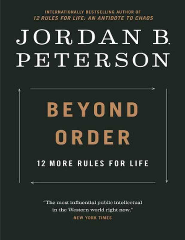 Beyond Order（Jordan B. Peterson）（Portfolio 2021）