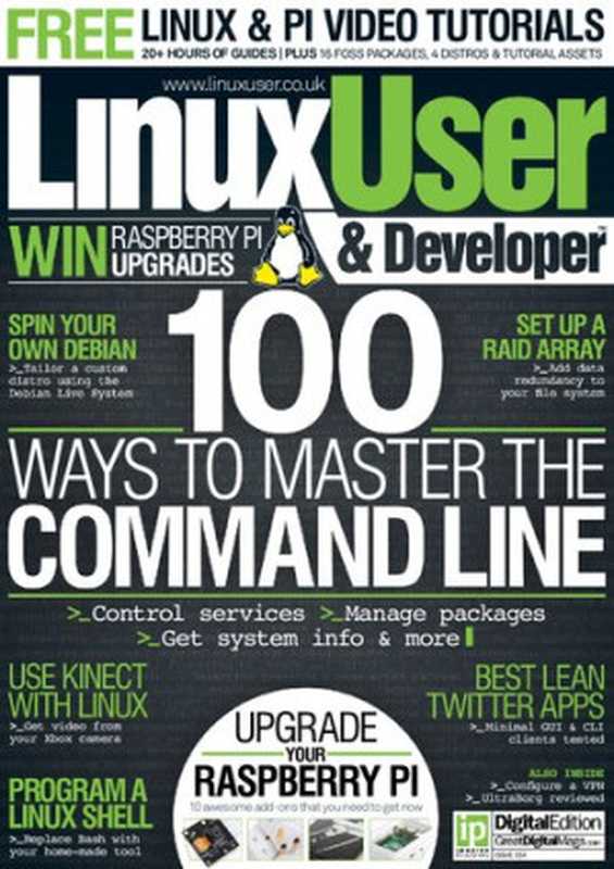 Linux User & Developer 154 - 100 Ways to Master the Command Line（Gavin Thomas (Editor)）（Imagine Publishing Ltd 2015）