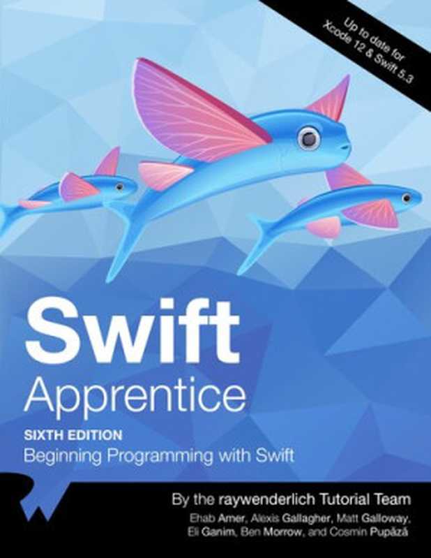 Swift Apprentice - Sixth Edition - for Xcode 12 & Swift 5.3（Ehab Amer， Alexis Gallagher， Matt Galloway， Eli Ganim， Ben Morrow， Cosmin Pupăză， the raywenderlich Tutorial Team）（Razeware LLC 2020）