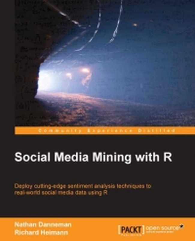 Social Media Mining with R： Deploy cutting-edge sentiment analysis techniques to real-world social media data using R（Richard Heimann， Nathan Danneman）（Packt Publishing 2014）