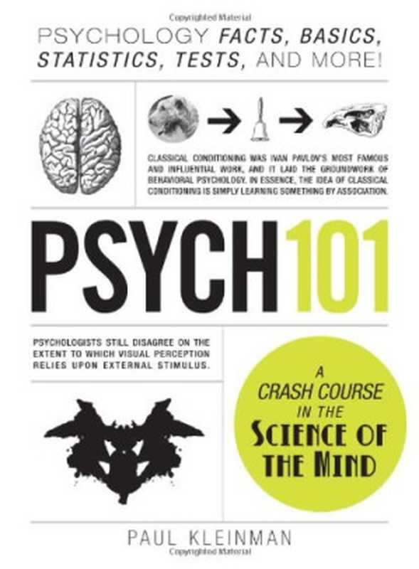 Psych 101（Paul Kleinman）（Simon and Schuster 2012）