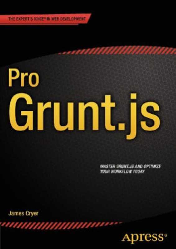 Pro Grunt.js（James Cryer）（Apress 2015）