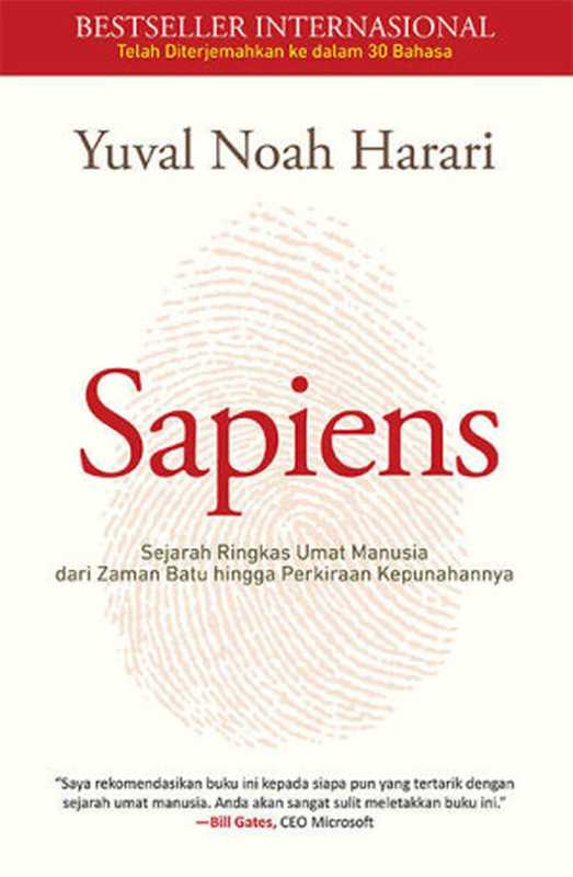 Sapiens（Yuval Noah Harari  Yanto Musthofa (Translator)）（Pustaka Alvabet 2017）