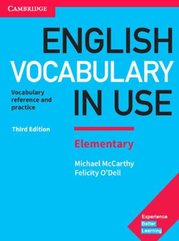 English Vocabulary in Use Elementary Book with Answers（Michael McCarthy  Felicity O