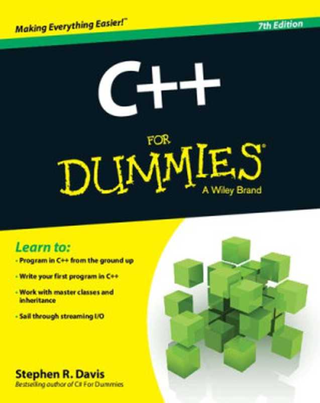 C++ for Dummies（Stephen Randy Davis）（For Dummies 2014）