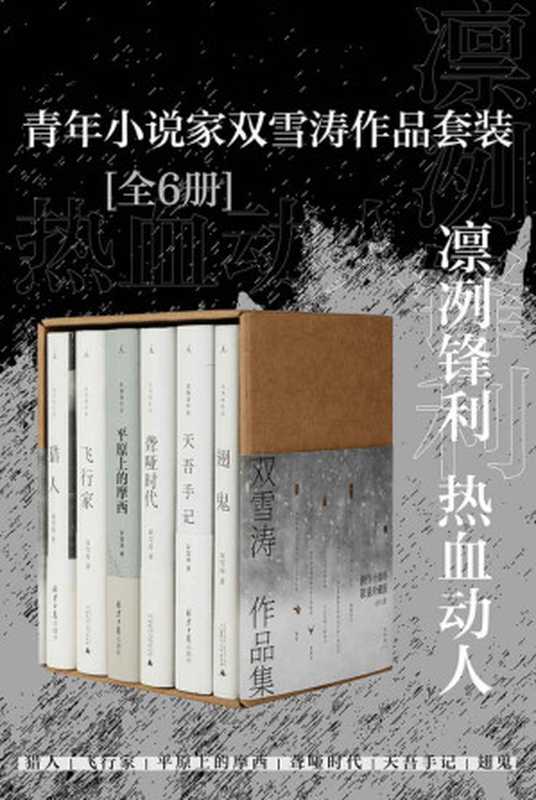 青年小说家双雪涛作品套装（全6册）（凛冽锋利， 热血动人， 当代中国最具大师潜质的青年小说家，创造“新的美学原则”，最纯粹小说家作品合集 理想国出品）（双雪涛）（理想国 2021）