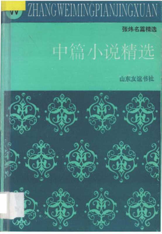 张炜名篇精选 中篇小说精选（张炜著， 张炜， 1956 Nov 7-， 张炜著， 张炜）（济南：山东友谊出版社 1993）