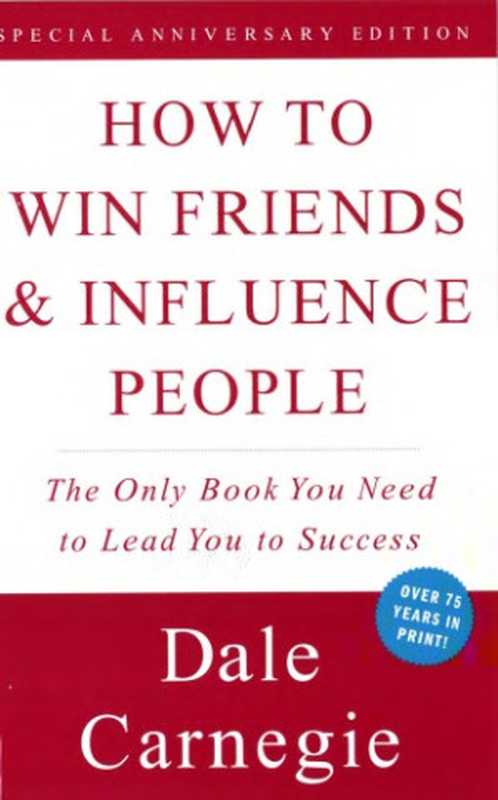 How to Win Friends & Influence People（Dale Carnegie）（Gallery Books 1981）