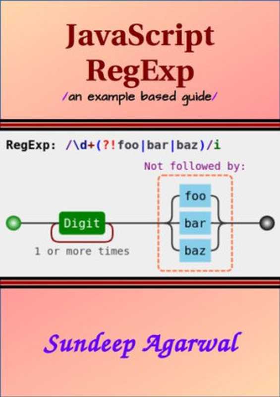 JavaScript RegExp： an example based guide（Sundeep Agarwal）（2019）