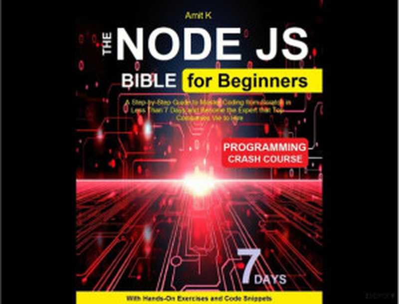 Node Js For Beginner： The Ultimade Guide for Intermediate Developer to Unleash the Power of Server Side Javascript（AMIT K）（2024）