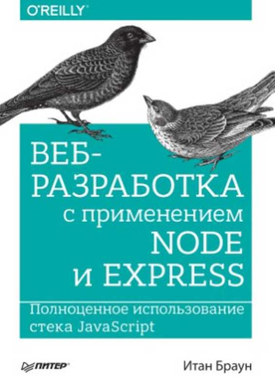 Веб-разработка с применением Node и Express. Полноценное использование стека javascript（Итан Браун）（Питер 2017）