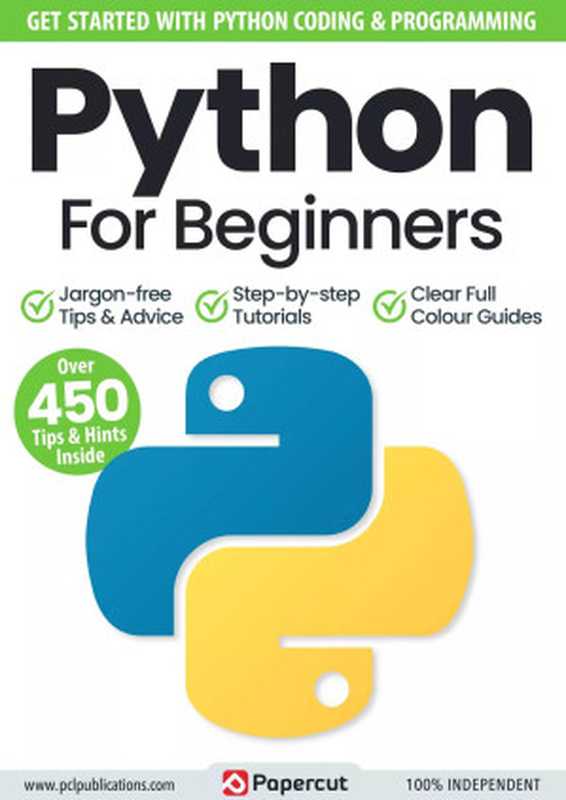 Python for Beginners (17th Ed.) (2024)（Papercut）（2024）