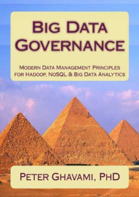 Big Data Governance Modern Data Management Principles for Hadoop， NoSQL & Big Data Analytics（Peter Ghavami PhD）（CreateSpace Independent Publishing Platform 2015）