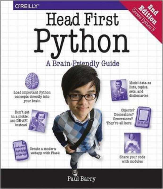 Head First Python A Brain-Friendly Guide（Paul Barry）（O’Reilly Media 2016）