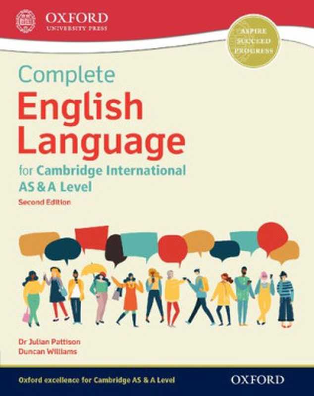 Complete English Language for Cambridge International AS & A Level（Dr Julian Pattison， Duncan Williams）（OUP Oxford 2019）