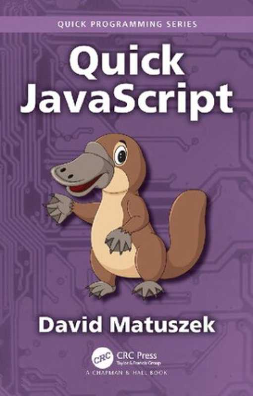 Quick JavaScript（David Matuszek）（2023）