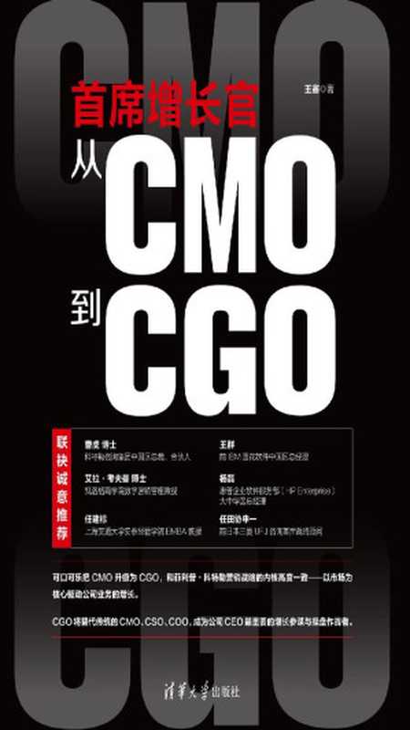 首席增长官：从CMO到CGO（王赛， ePUBw.COM）（清华大学出版社 2017）