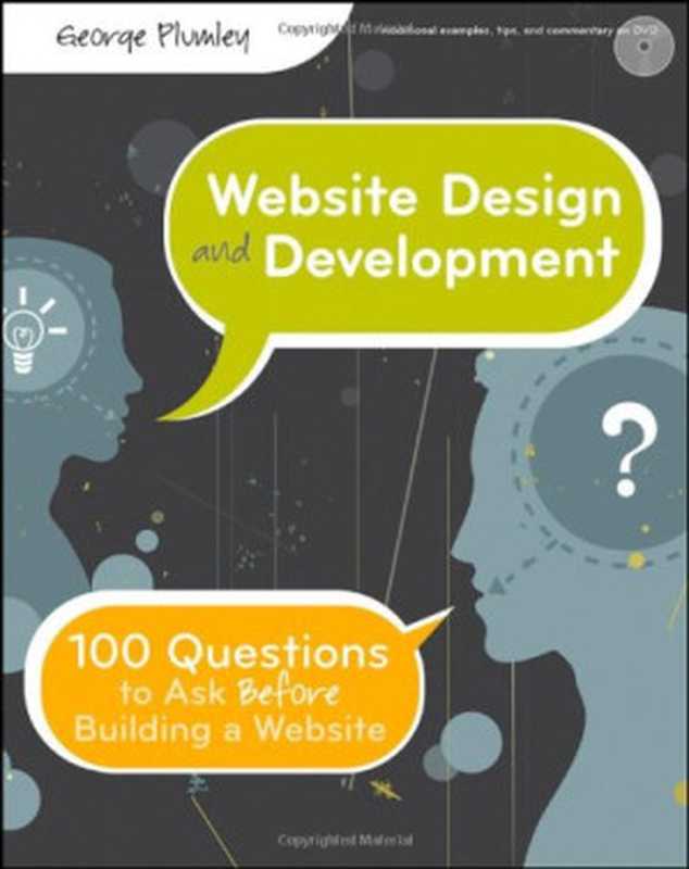 Website Design and Development（George Plumley）（Independely Published 2010）