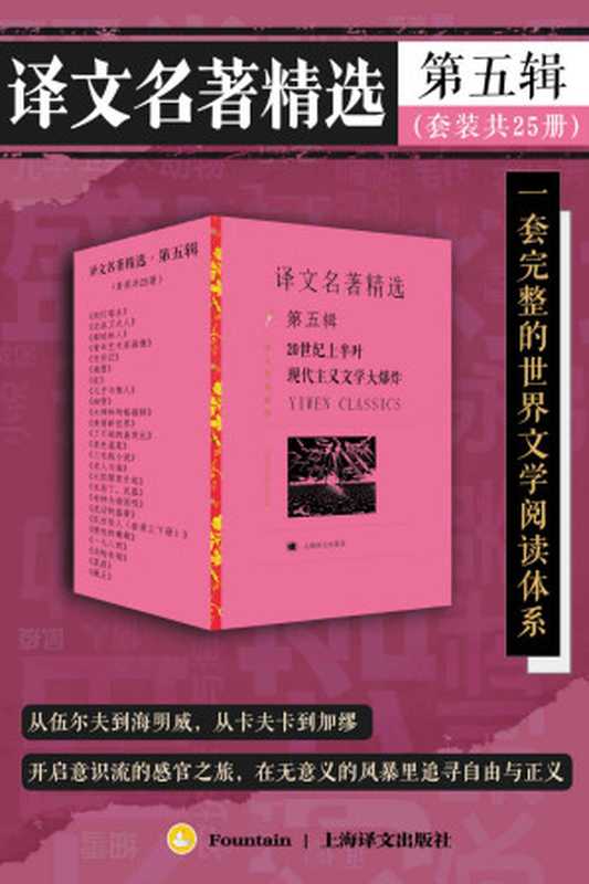 译文名著精选·第五辑（套装共25册）（弗吉尼亚·伍尔夫）（上海译文出版社 2023）