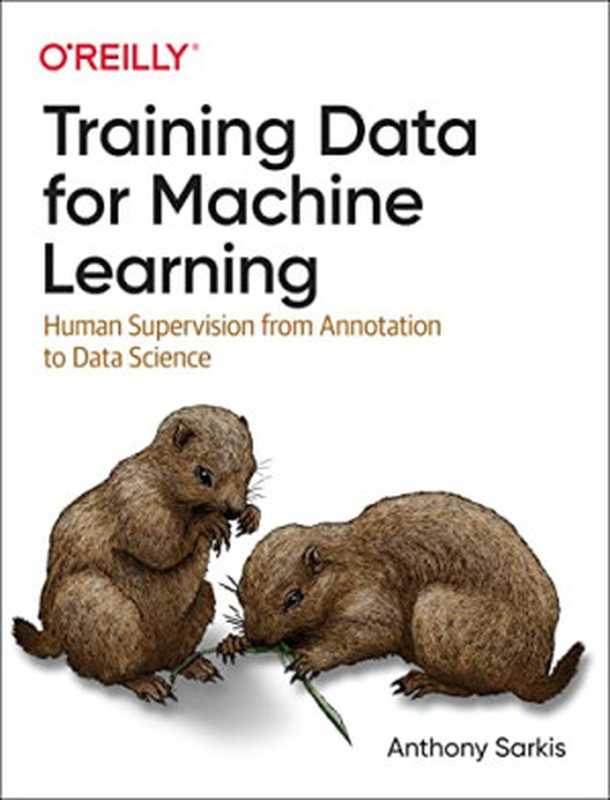 Training Data for Machine Learning： Human Supervision from Annotation to Data Science（Anthony Sarkis）（O