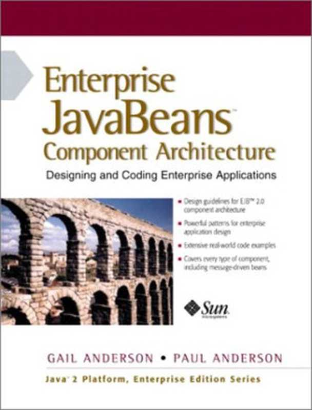 Enterprise JavaBeans™ Component Architecture： Designing and Coding Enterprise Applications（Gail Anderson， Paul Anderson）（Prentice Hall PTR 2002）