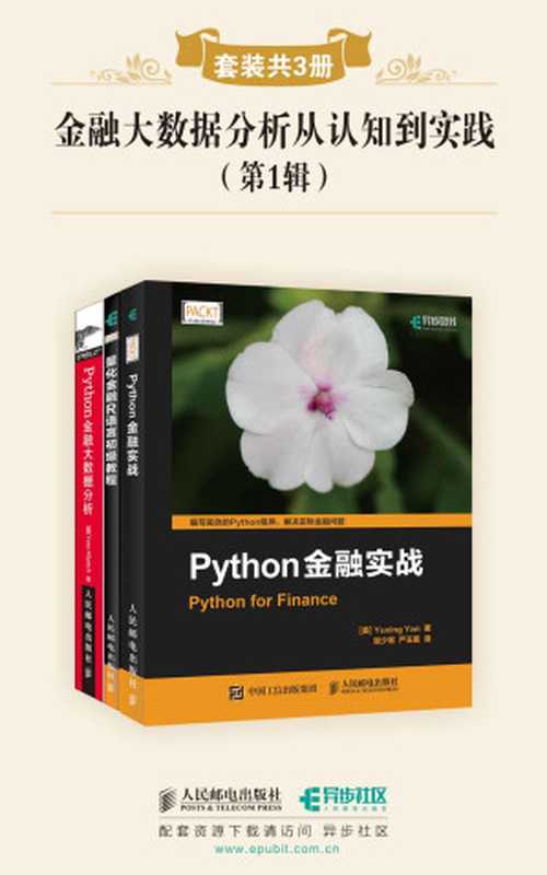 金融大数据分析从认知到实践(第1辑)(套装共3册)（异步图书）（伊夫·希尔皮斯科 & 严玉星 & 盖尔盖伊）（人民邮电出版社 2018）