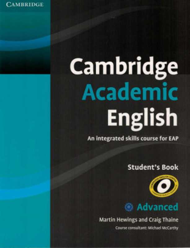 Cambridge Academic English C1 Advanced Student