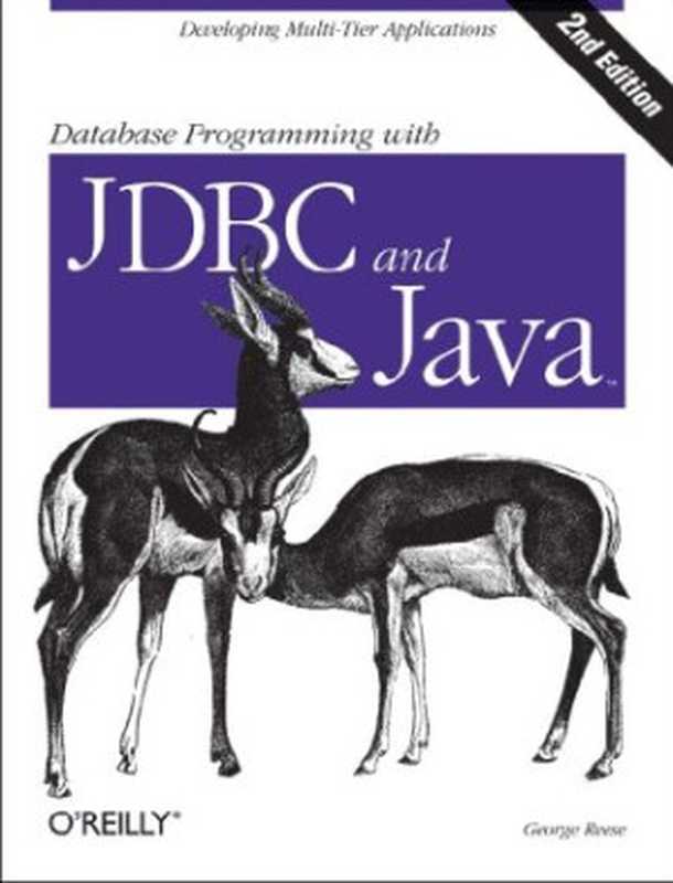 Database Programming with JDBC and Java（George Reese）（O