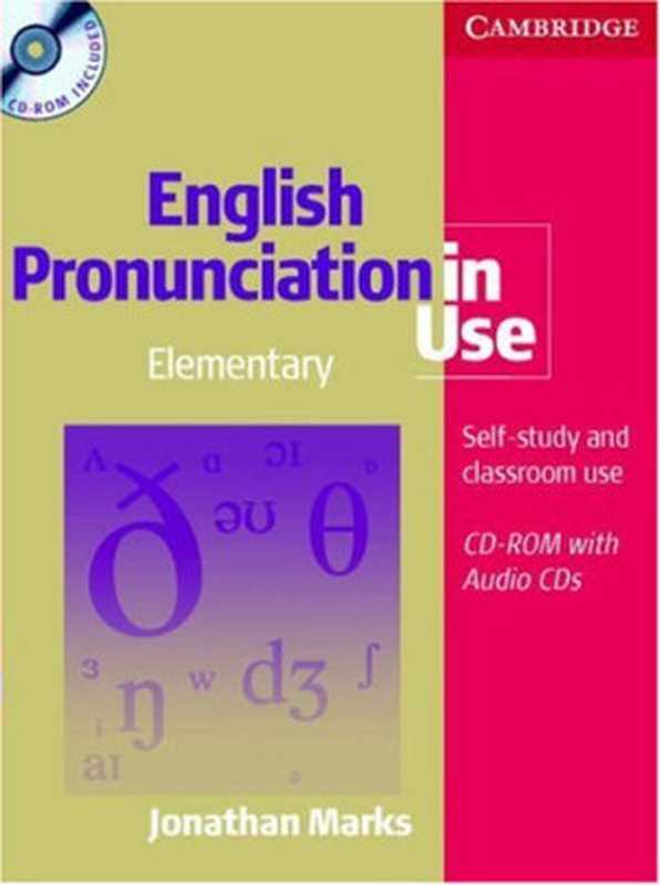 English Pronunciation in Use - Elementary（Jonathan Marks）（Cambridge University Press 2007）