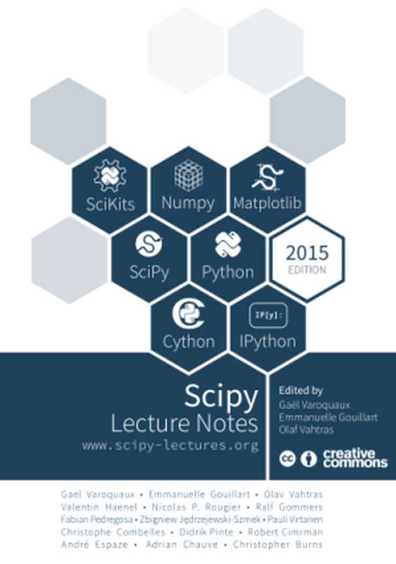 Scipy： Lecture Notes（Unknown）（Gaël Varoquaux 2015）