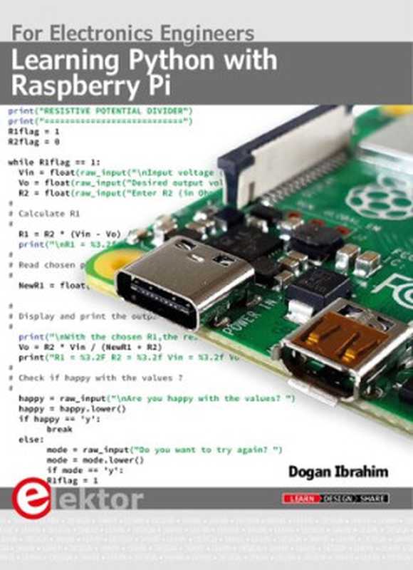 Learning Python with Raspberry Pi For Electronic Engineers（IBRAHIM. DOGAN）（2019）