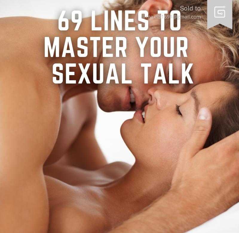 69 LINES TO MASTER YOUR SEXUAL TALK（Brocksun Gupta）