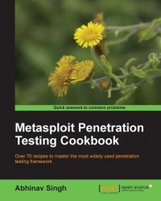 Metasploit Penetration Testing Cookbook： Over 70 recipes to master the most widely used penetration testing framework（Abhinav Singh）（Packt Publishing 2012）