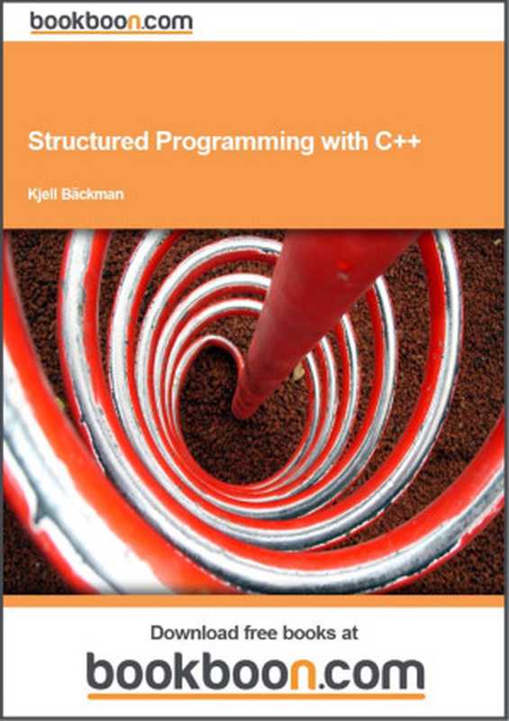 Structured Programming with C++（Kjel Backman）（Bookboon 2012）