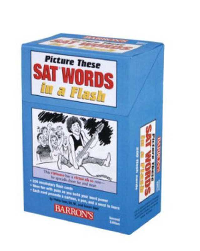 Picture These SAT Words in a Flash (Flash Cards)（Philip Geer）（Barron