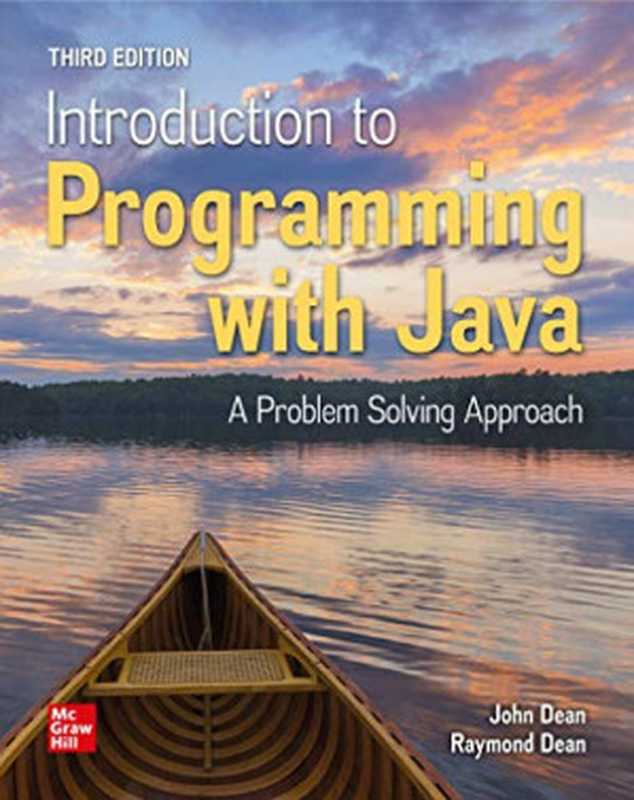 Introduction to Programming with Java（John Dean， Ray Dean）（McGraw Hill 2020）