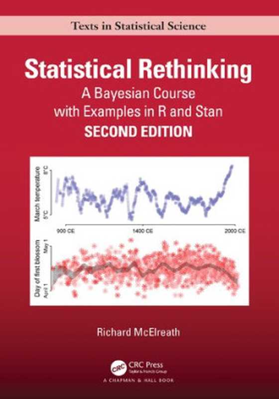 Statistical Rethinking  A Bayesian Course with Examples in R and STAN (Chapman & Hall CRC Texts in Statistical Science)（Richard Mcelreath）（Taylor & Francis Ltd. 2020）