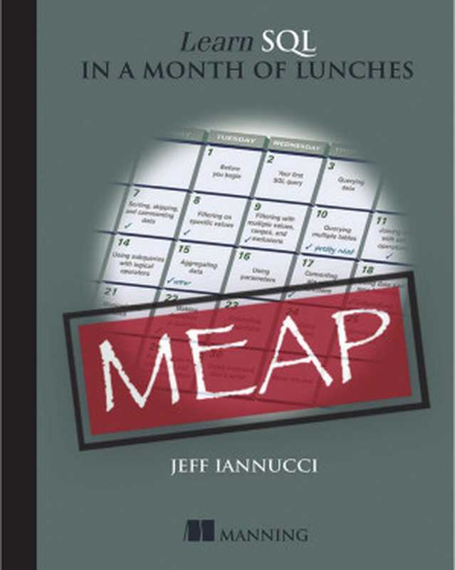 Learn SQL in a Month of Lunches (MEAP V05)（Jeff Iannucci）（Manning Publications 2023）