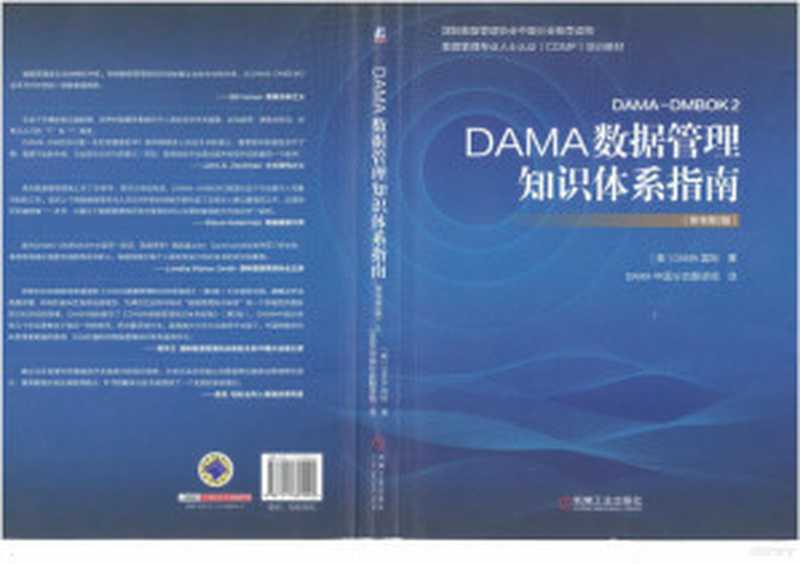 DAMA数据管理知识体系指南（2.0）（DAMA中国分会翻译组）（机械工业出版社）