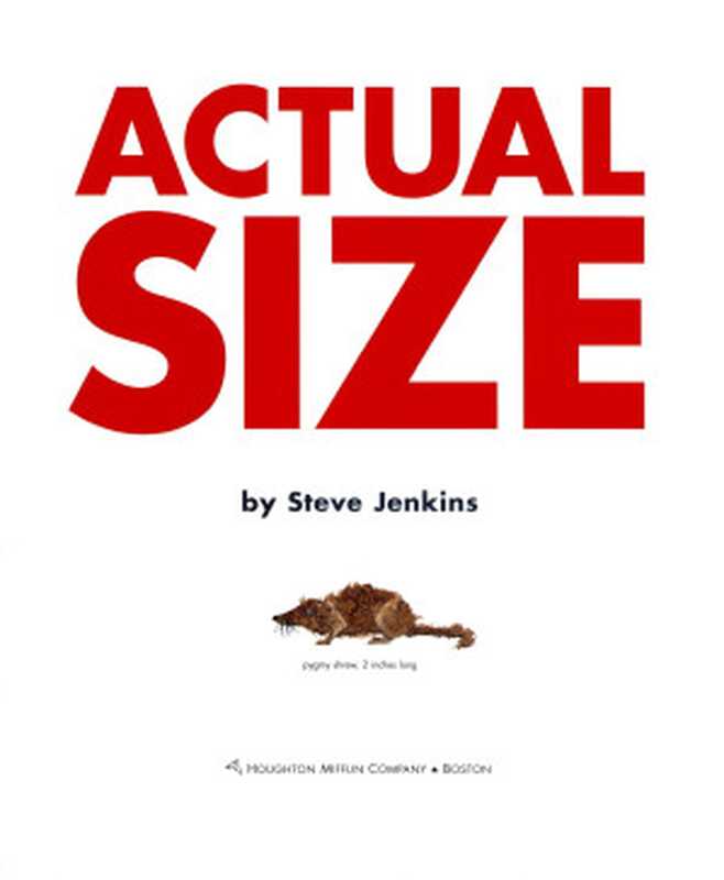 Actual Size（Steve Jenkins）