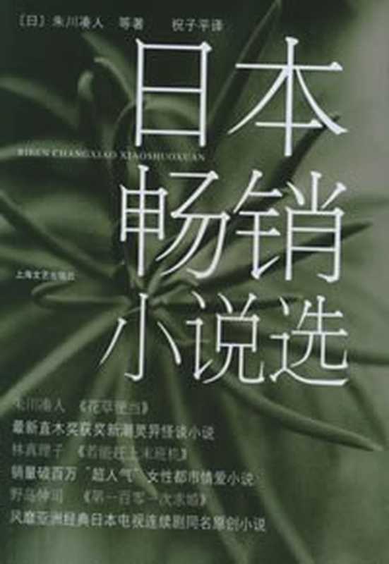 日本畅销小说选（[日]朱川凑人， 林真理子， 野岛伸司）（上海文艺出版社 2006）