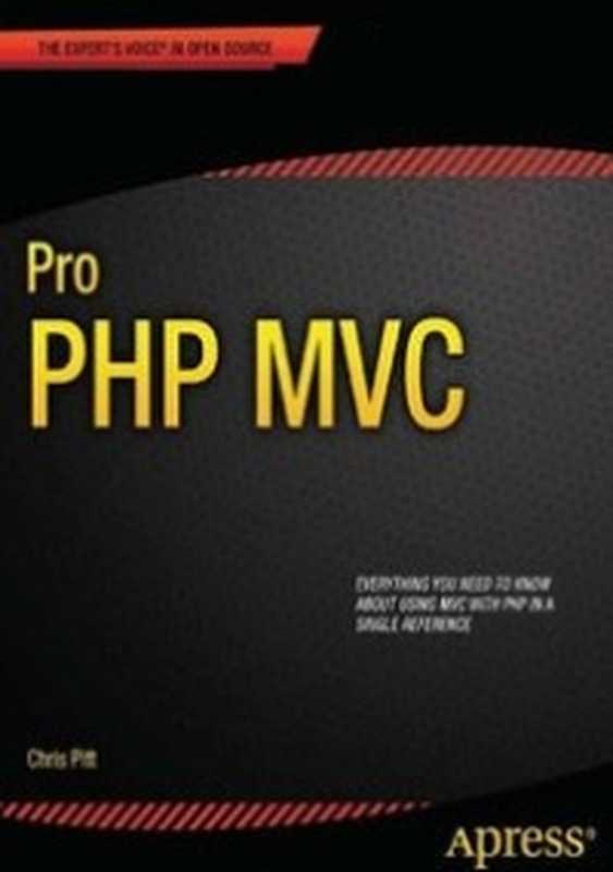 Pro PHP MVC（Chris Pitt）（Apress 2012）