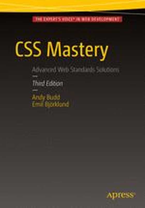 CSS Mastery（Andy Budd， Emil Björklund (auth.)）（Apress 2016）